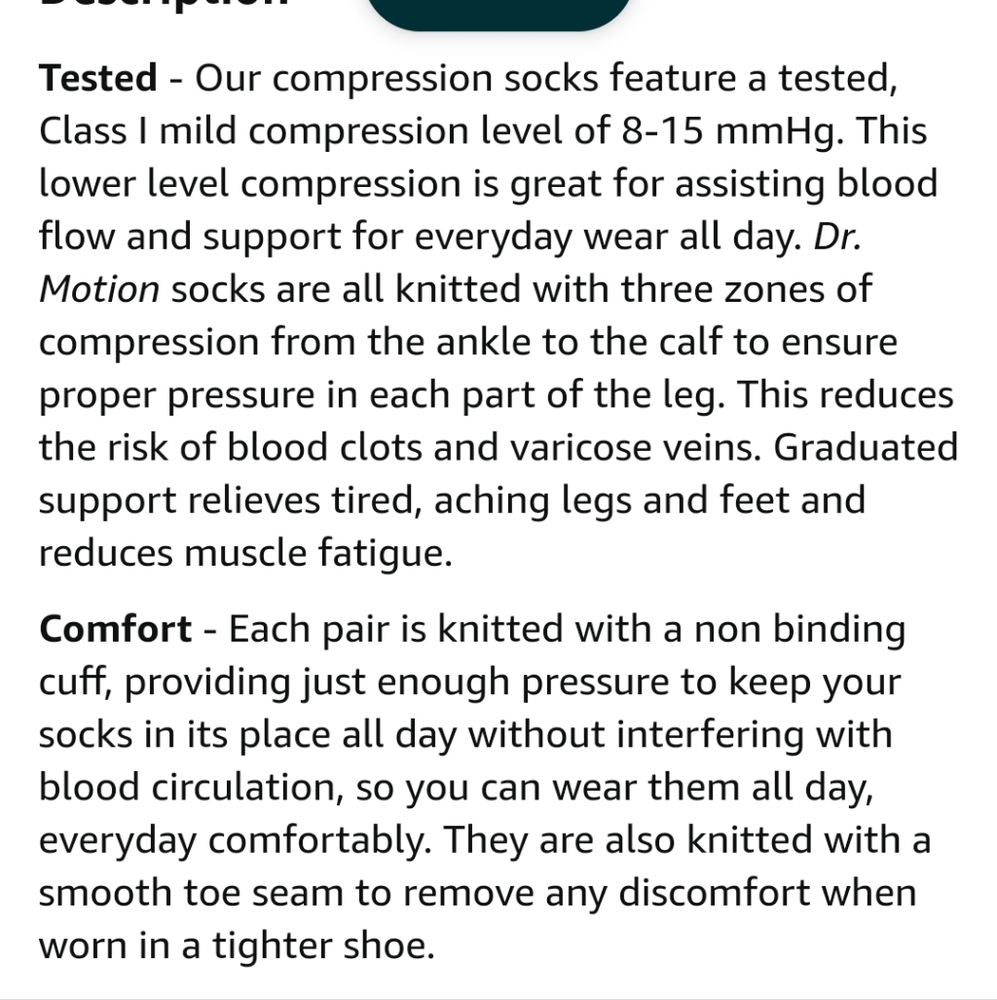Compression socks 2 pair - Picture 3 of 3